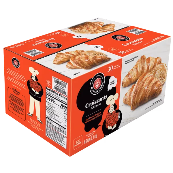 Au Pain Doré croissant box