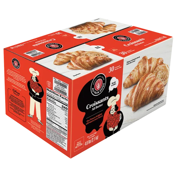 Au Pain Doré croissant box 