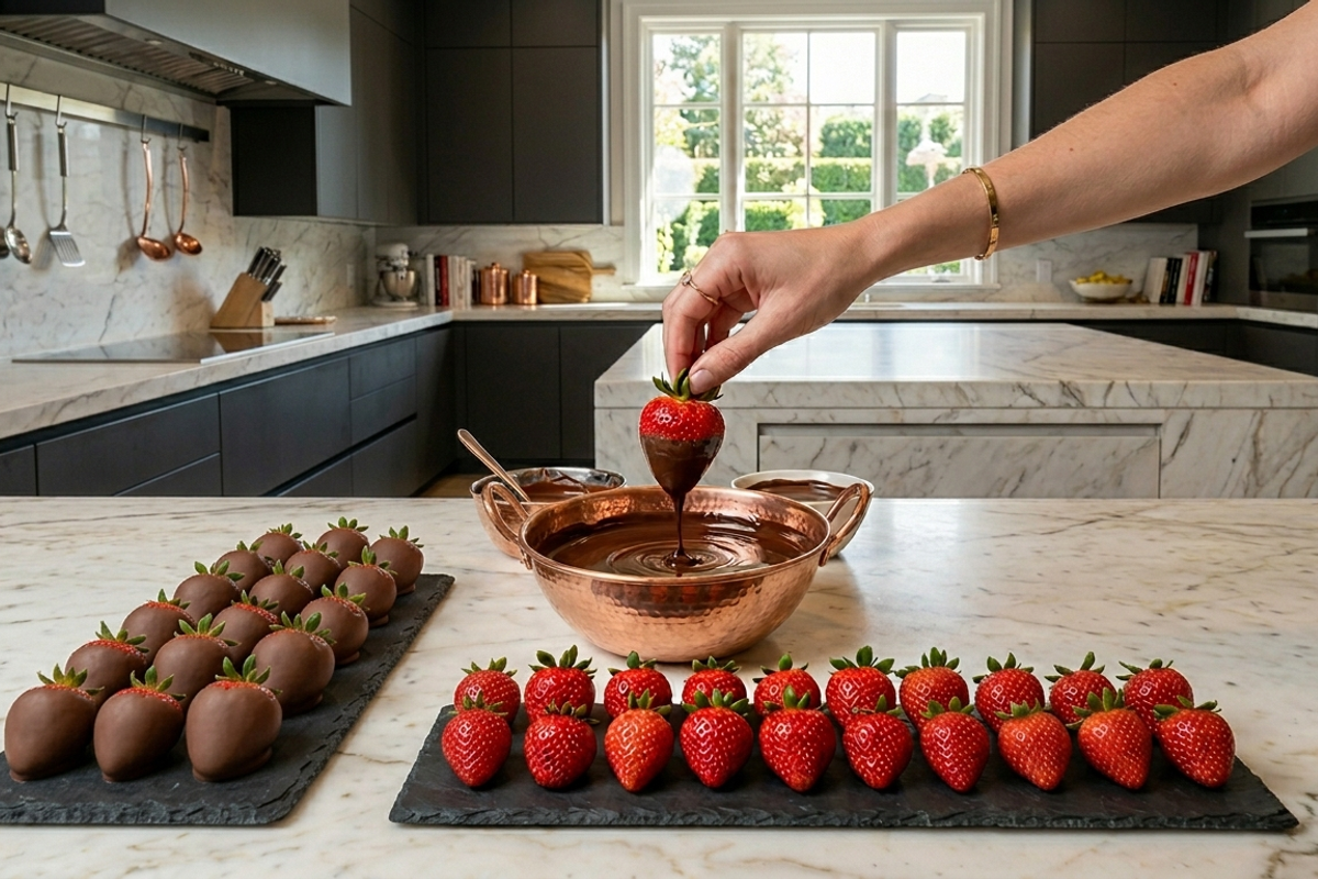 chocolate covered strawberries