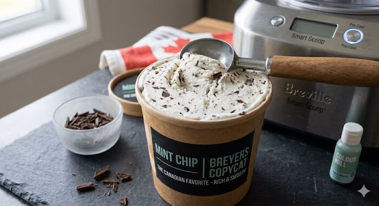 mint chip ice cream