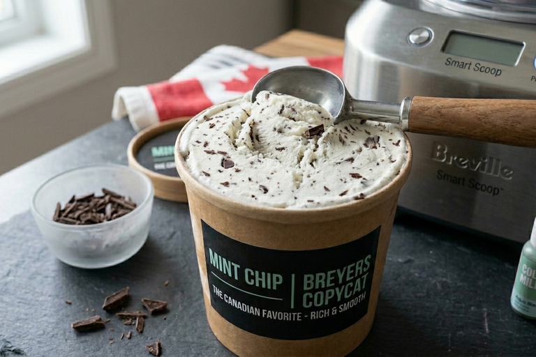 mint chip ice cream