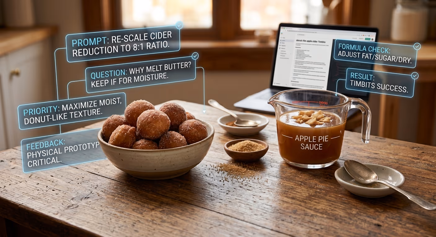 apple pie donuts & latte sauce article image