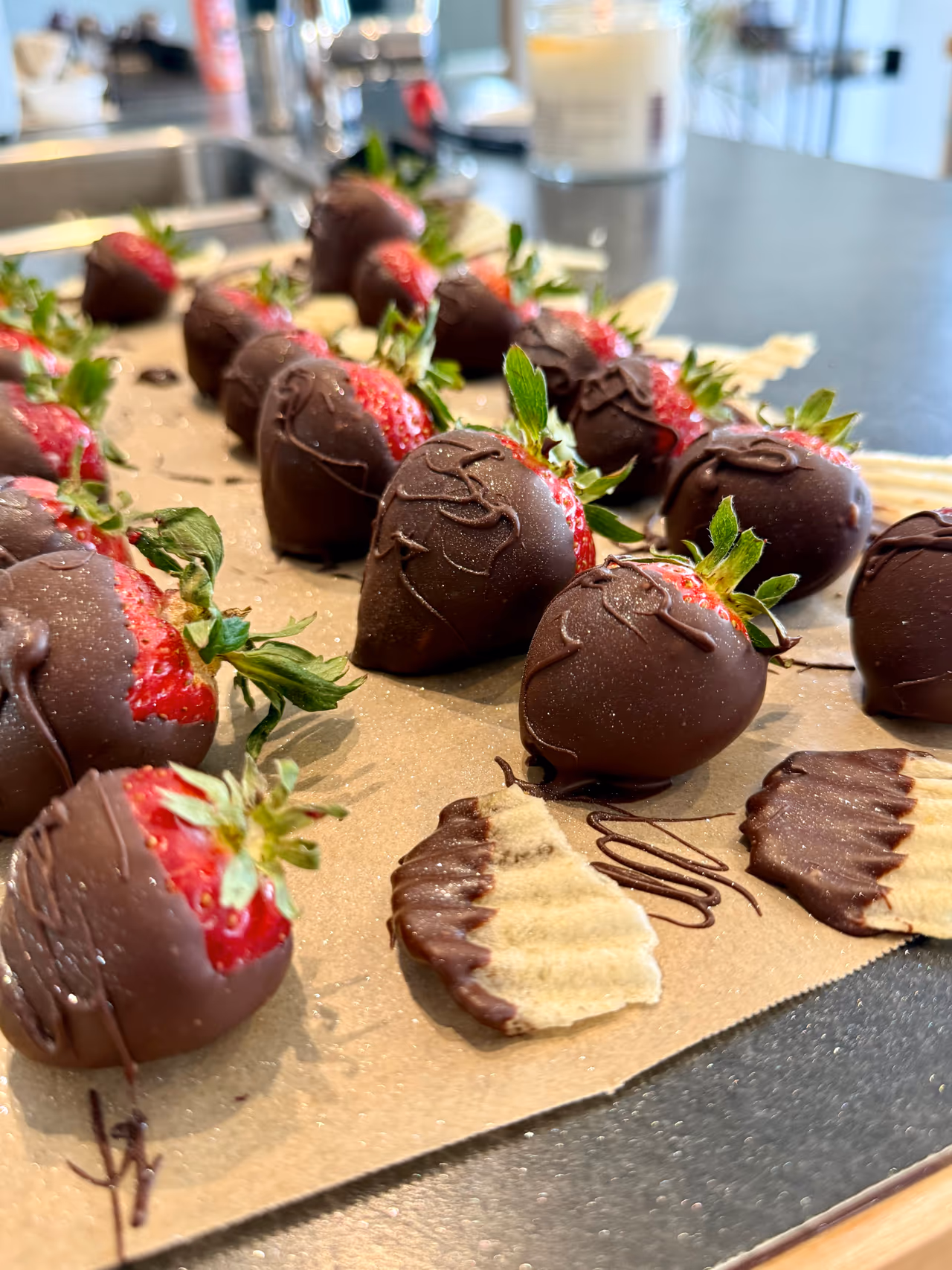 chocolate dipped strawberries