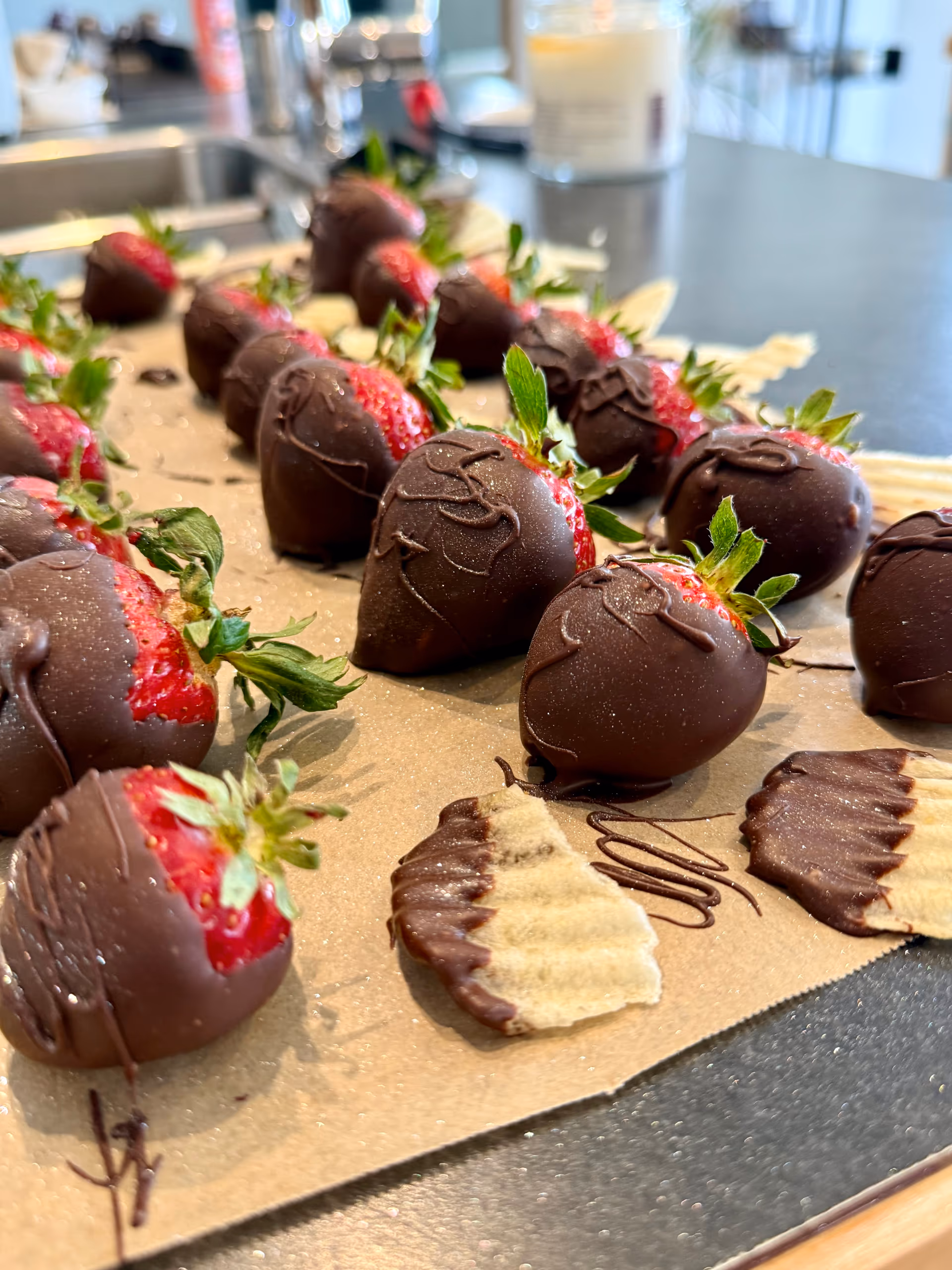 chocolate dipped strawberries