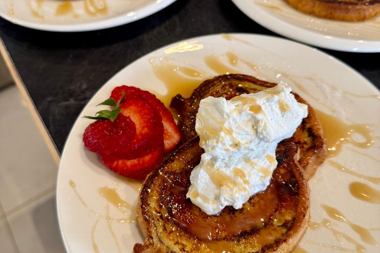 Bruleed cinnamon swirl French toast 