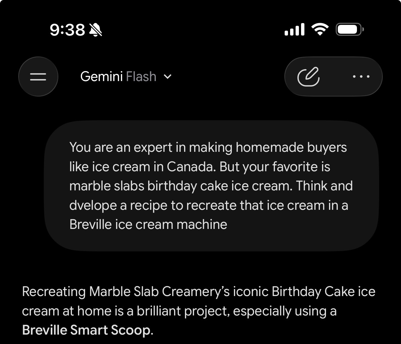 Gemini convo first prompt