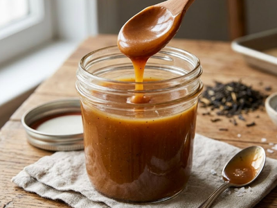 earl grey caramel sauce