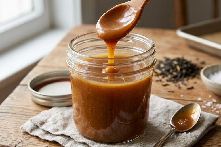 earl grey caramel sauce 