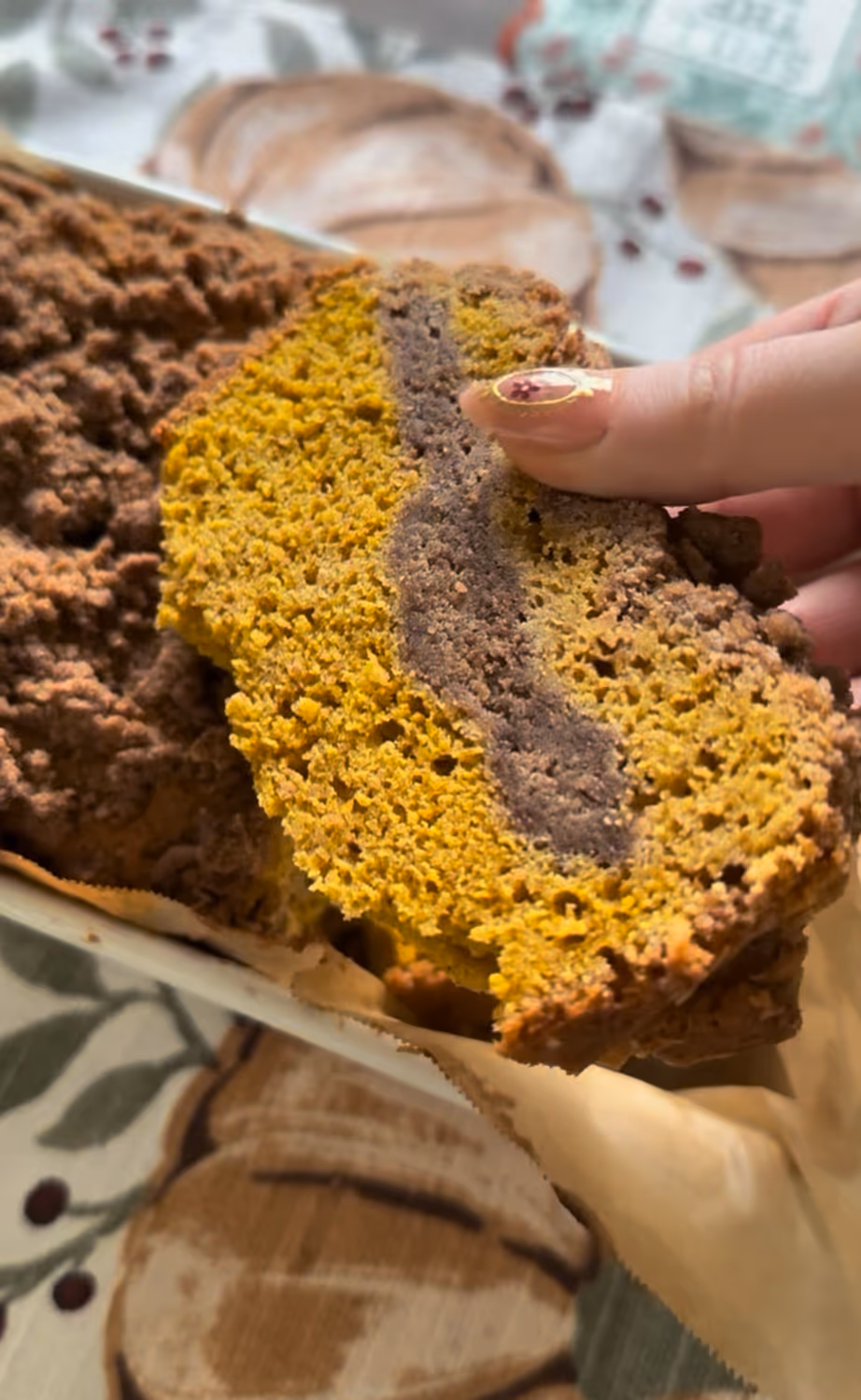 pumpkin coffee cake 